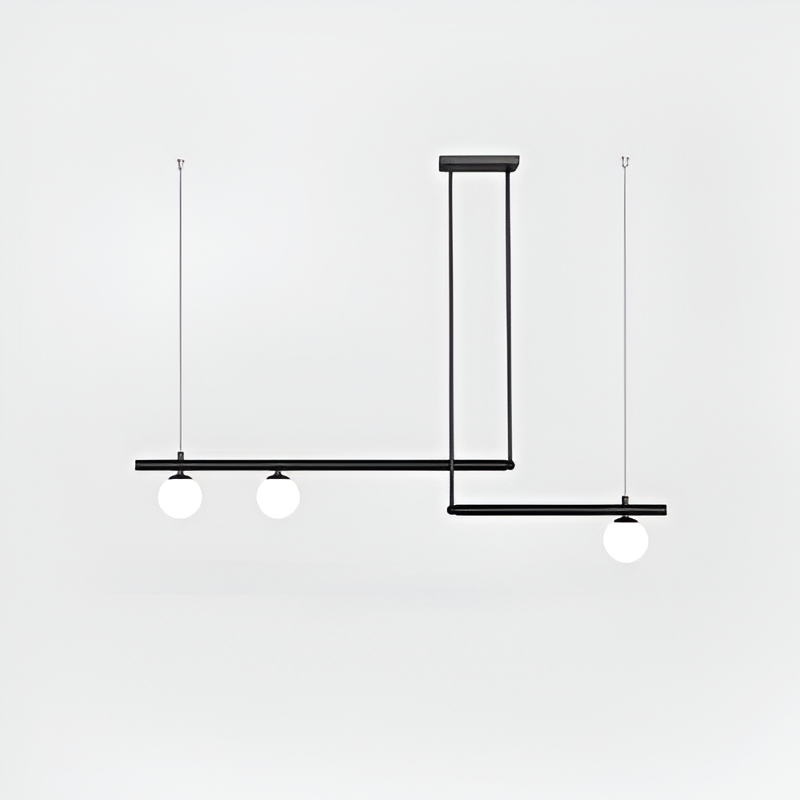 Maliben | Nordic Glass Linear Luxury Pendant Lamp