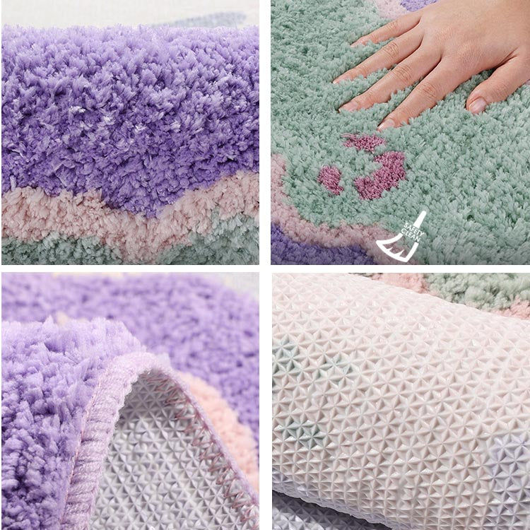 Maliben | Wonderful Small Flower Bath Mat