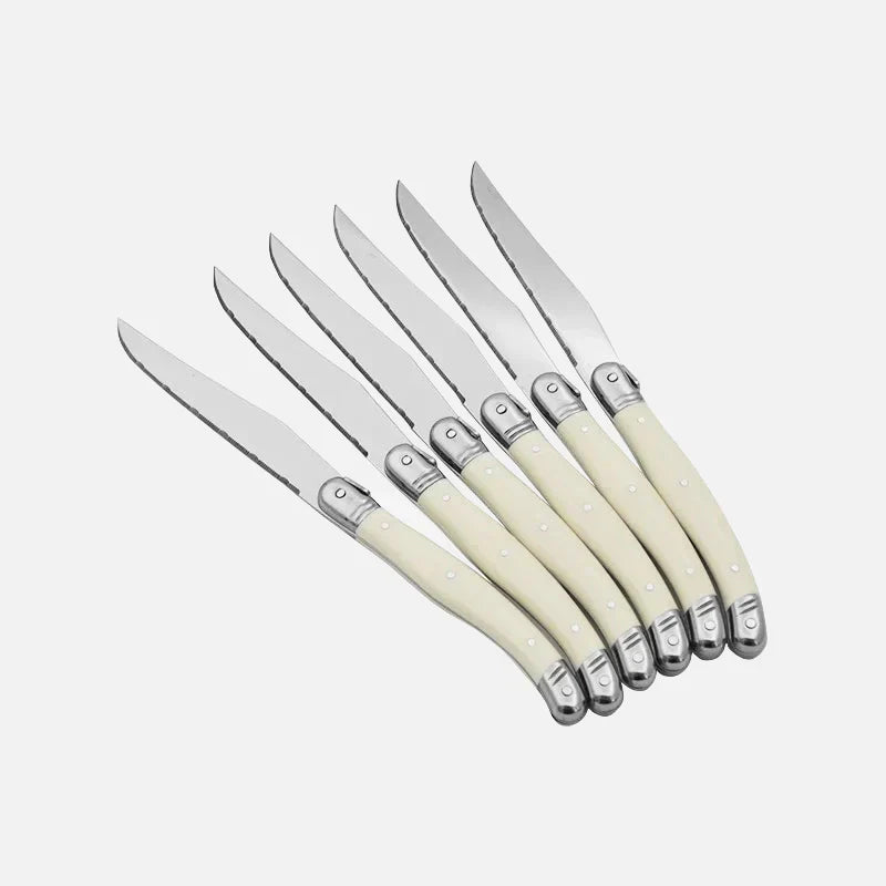 Maliben | IvoryElegance – Luxury Laguiole Cutlery Set with Timeless Style