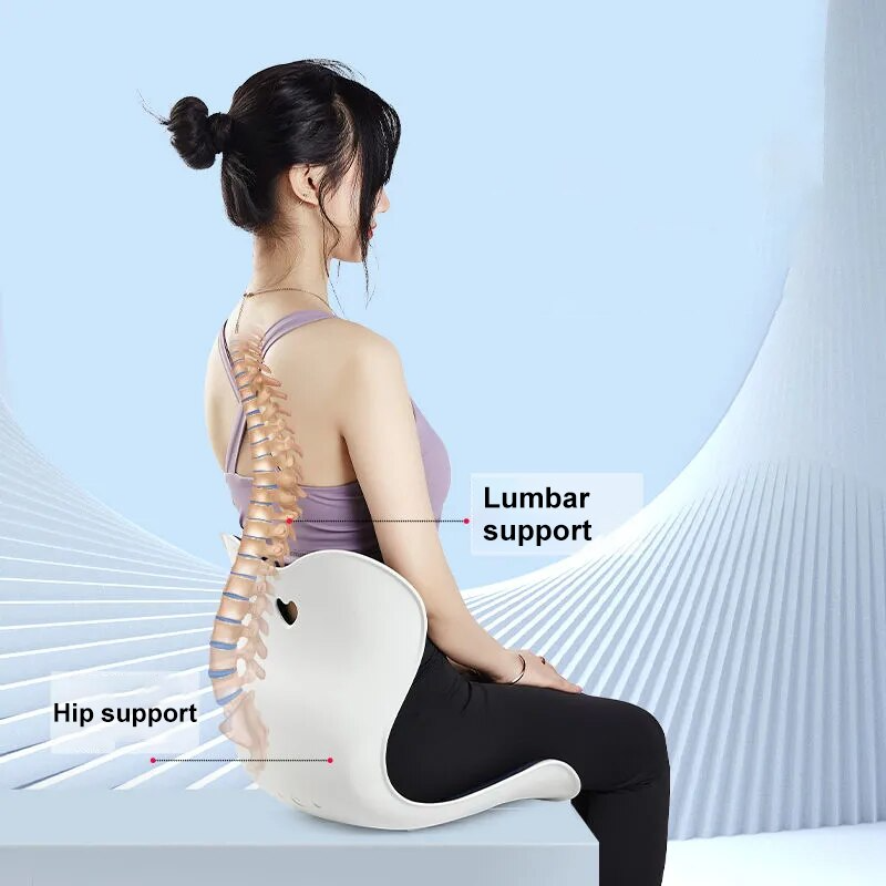 Maliben | Back Support Memory Foam Seat Cushion