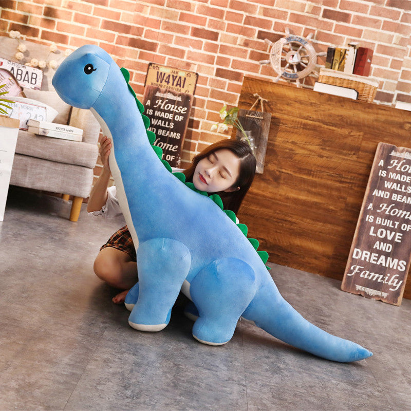 Maliben | Giant Dinosaur Plush Pillow | Stress Relief & ComFort - Cute Tanistropheus Toy for Kids & Adults