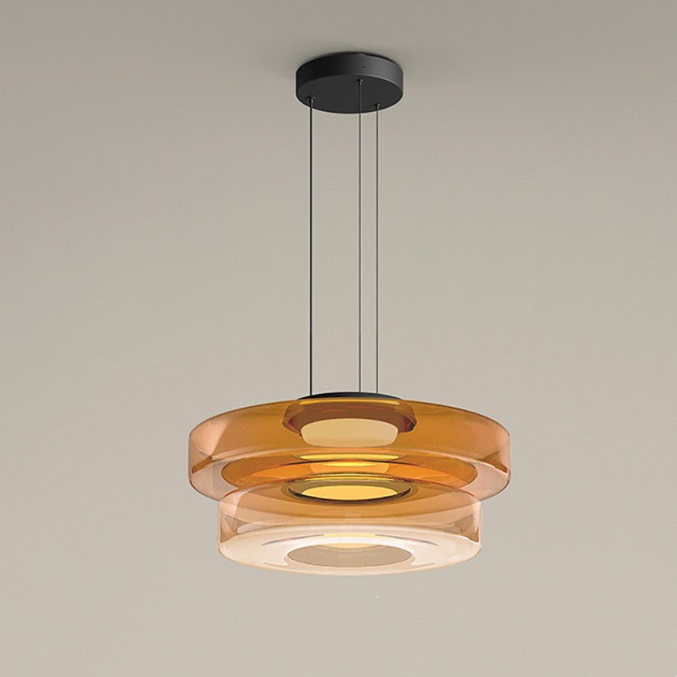 Maliben | Modern Glass Pendant Lamp In Bauhaus Style - Aurorasphere
