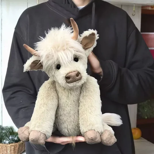 Maliben | Scottish Handmade Highland Cattle Plush Toy