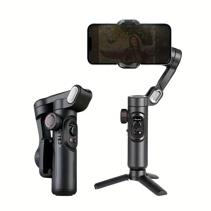 Maliben | Smartpro HAndheld Gimbal Stabilizer - Foldable Smartphone Video Vlog Ptz Stabilizer For Iphone, Android, and Samsung