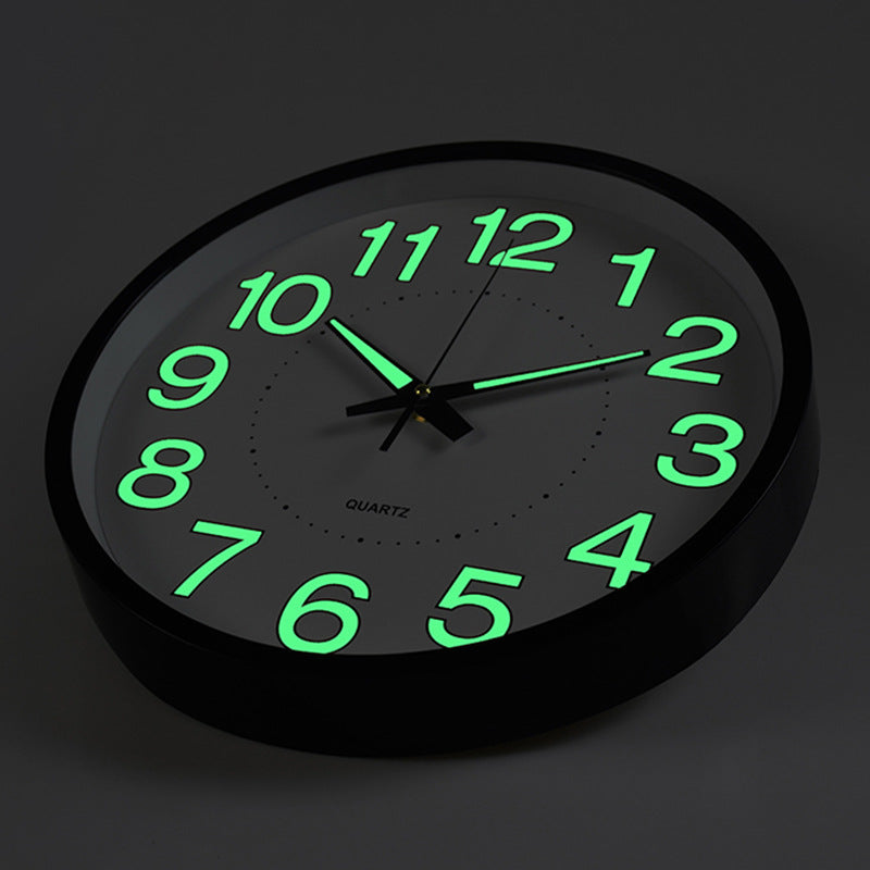 Maliben | Illuminating Classroom Silent Wall Clock 30 cm