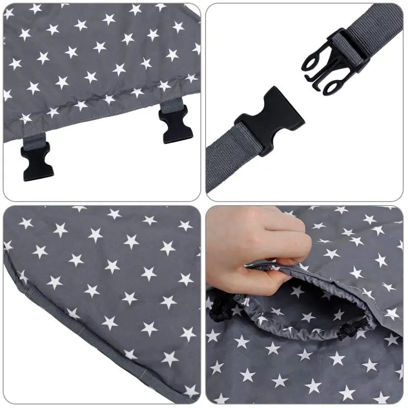 Maliben | Baby Seat Cushion With Backrest And Safety Belts