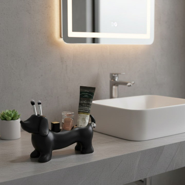 Maliben | Sausage Dog Multi-Purpose Bathroom Organizer