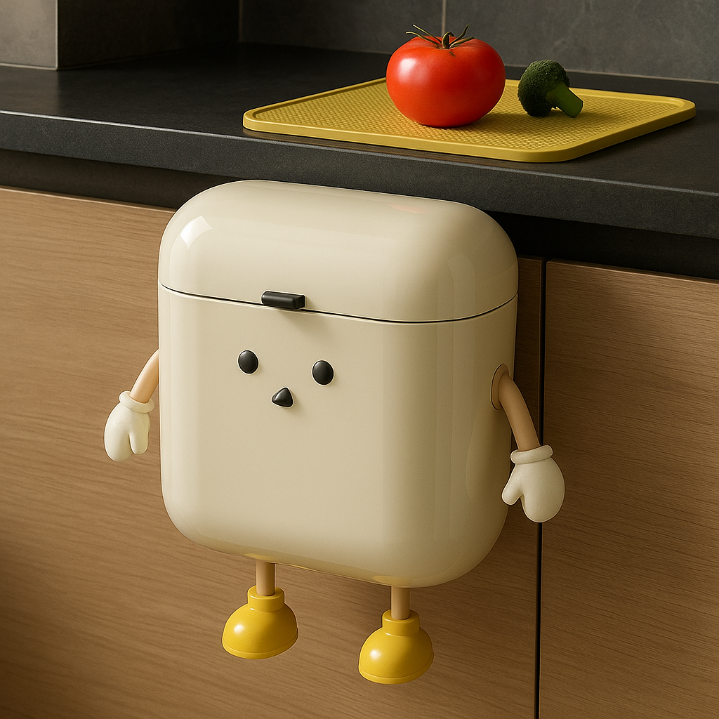 Maliben | Surprised Face Hanging Trash Can