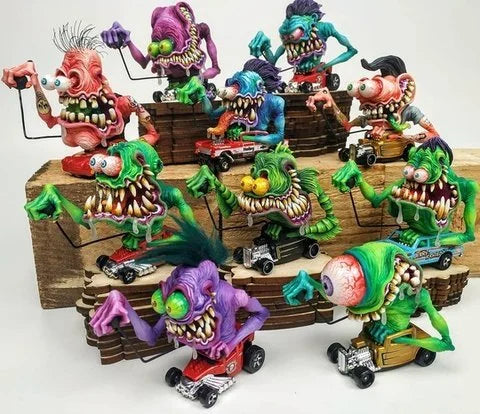 Maliben | Rat Fink Collectible Model Toy Halloween Decoration