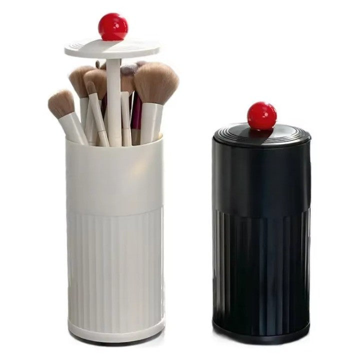 Maliben | Automatic Pop-Up Cylindrical Makeup Brush Organizer