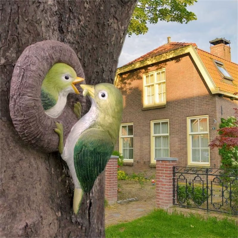 Maliben | Lovebirds Tree Hug Wall Hanging Decor