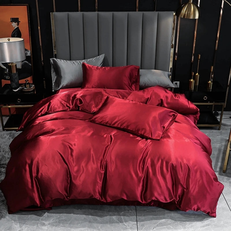 Maliben 6-piece silk bedding set
