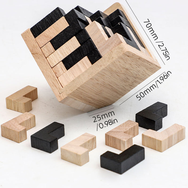 Maliben | Wooden Intelligence Game Brain Teaser Game