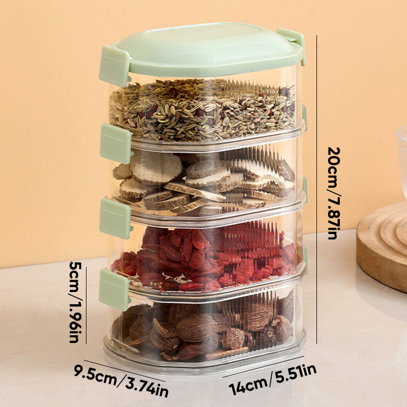Maliben | Multi-Layered Seasoning Storage Box