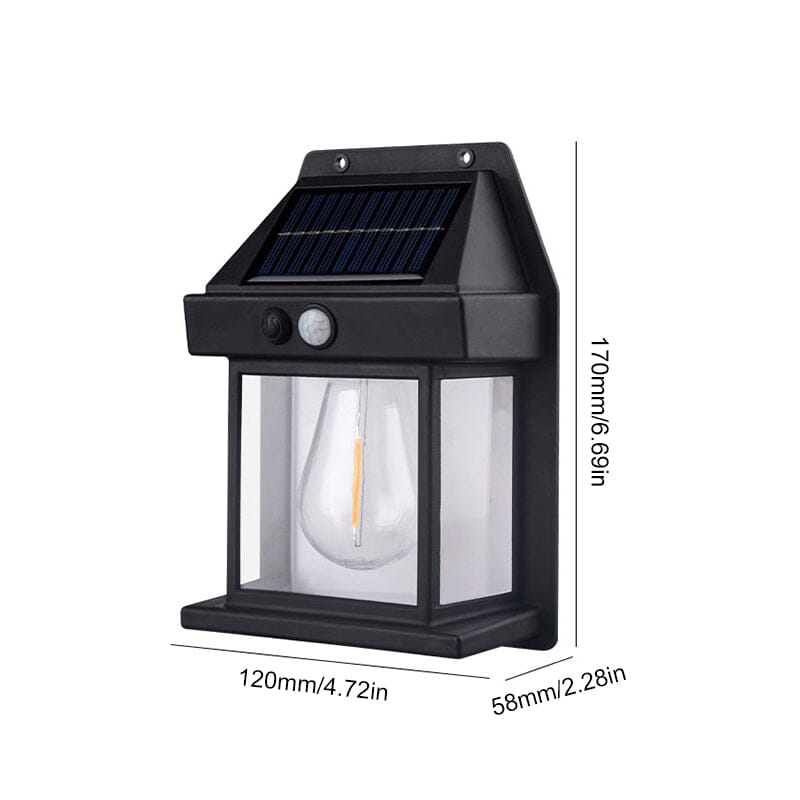 Maliben | Solar Wolfram Wall Light For Outdoor Use