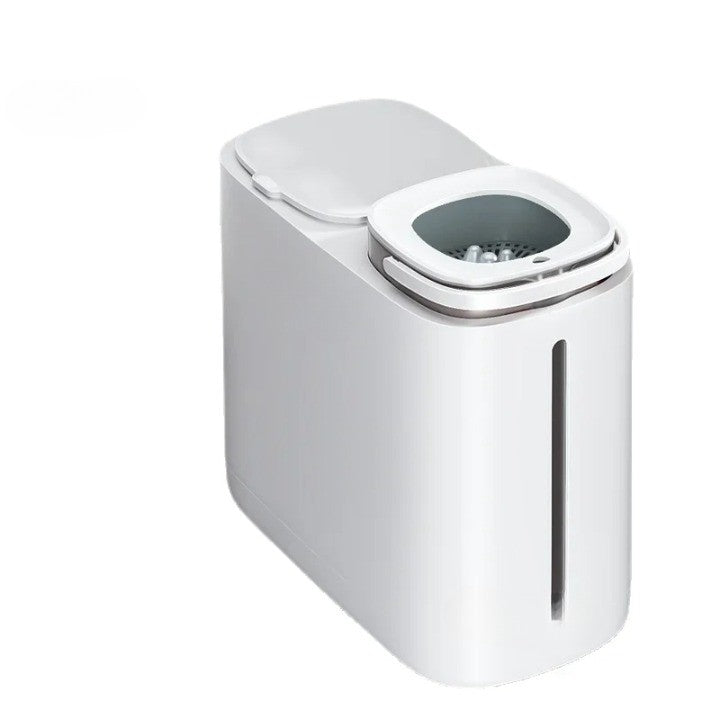 Maliben | Dual Compartment Dry Wet Section Efficient Modern Home Trash Can