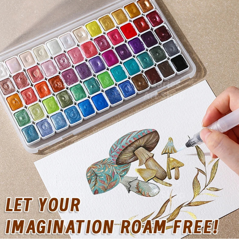 Maliben VibrantaX Art Pigment Set — Vivid Colors for Painting