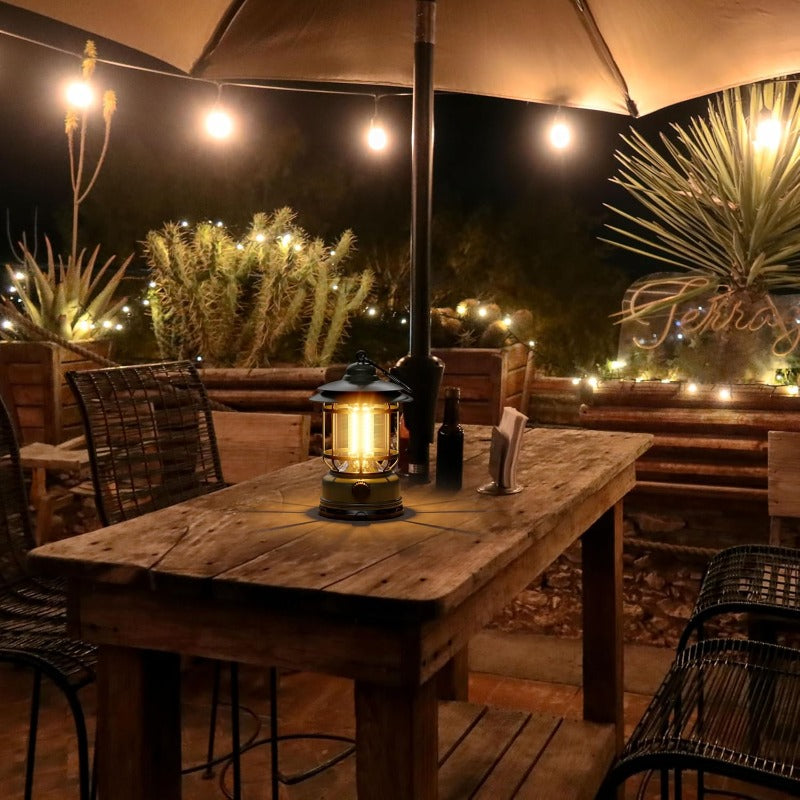 Maliben | Rechargeable Retro Led Camping Lantern