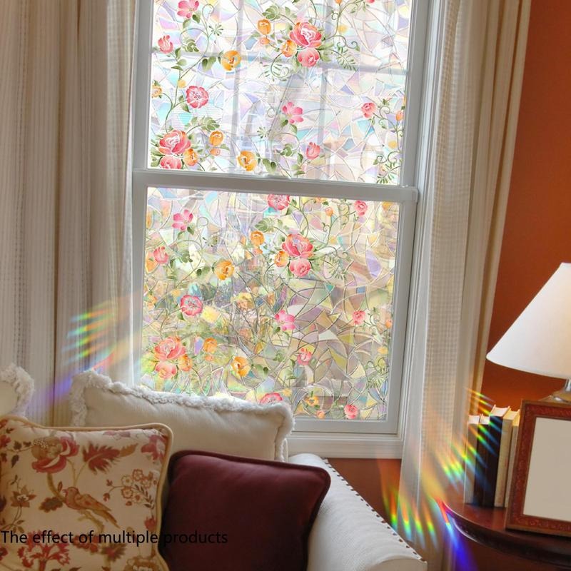 Maliben | Elegant Floral Window Sticker