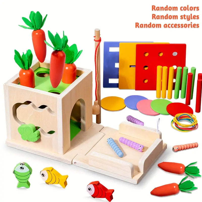 Maliben | Creative 8-In-1 Montessori Playset - For Adventurous Babies