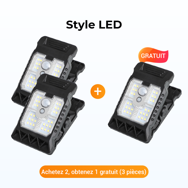 MAliben | Powerbeam Solar-Clamps-Boost — Turn Dark Corners Into a Cozy Oasis Full Of Light And Protection!