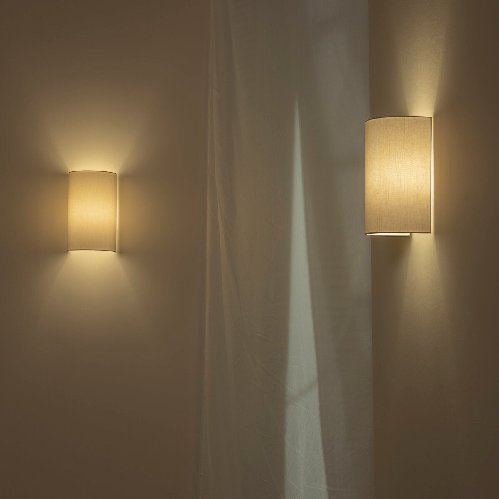 Maliben | Fabric Wall Lamp In Japanese Wabi-Sabi Style