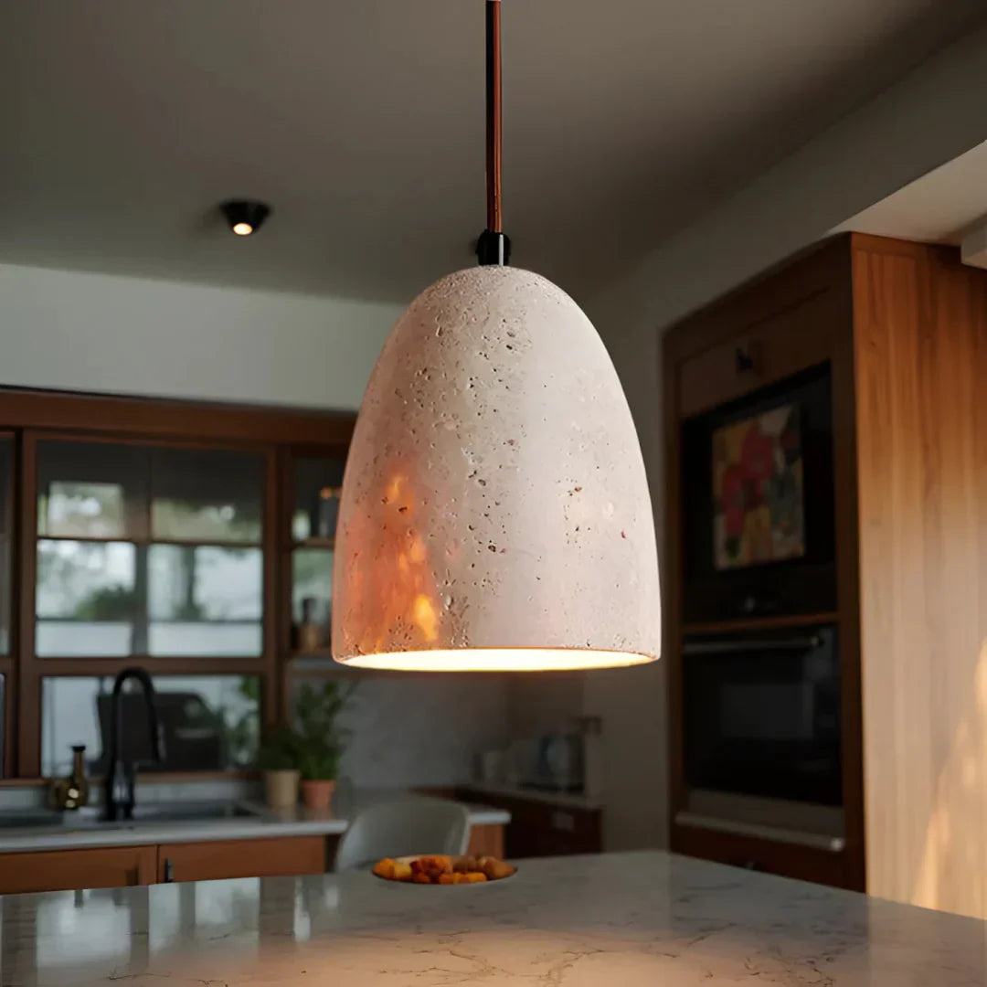 Maliben | Retro Travertine Pendant Lamp