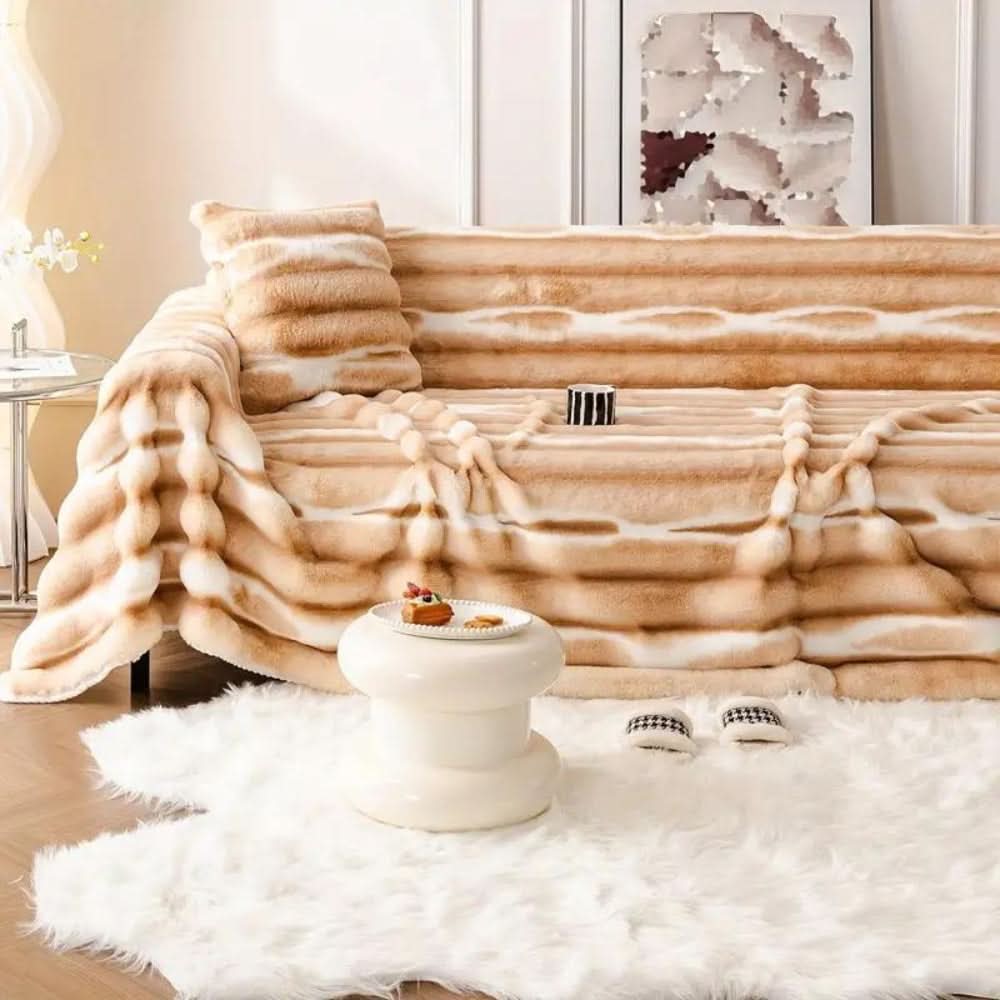 Maliben | FleeceElegance - Thick and cloud-like sofa cover