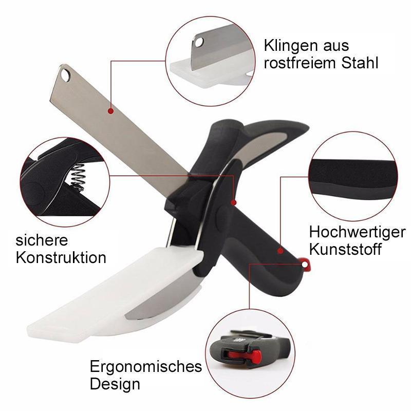 Maliben | EdgeCut | Versatile stainless steel kitchen scissors