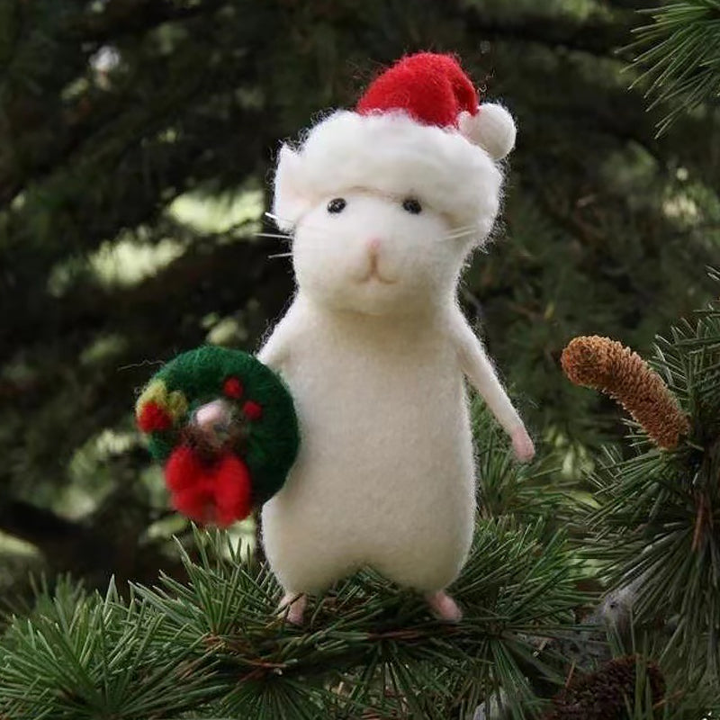 Maliben | Felt Mouse Halloween Ornament