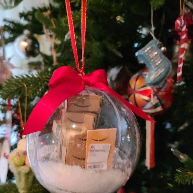 Maliben | Christmas Ornament Transparent Ball