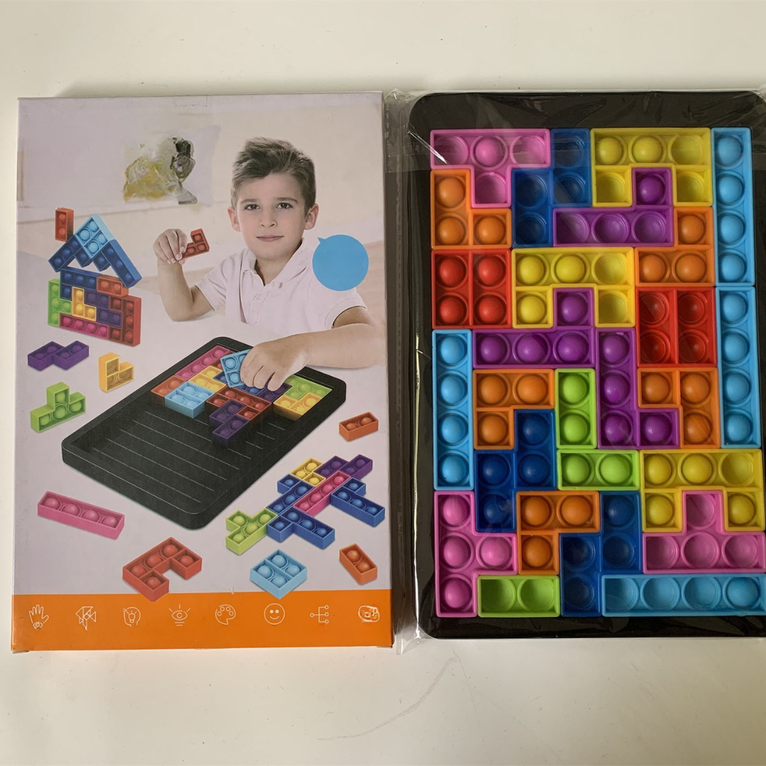 Maliben | Colourful Tetris Children's Game