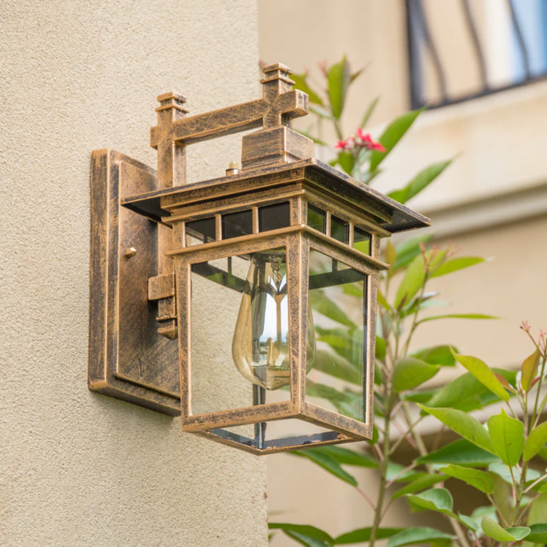 Maliben | Black Outdoor Wall Lamp