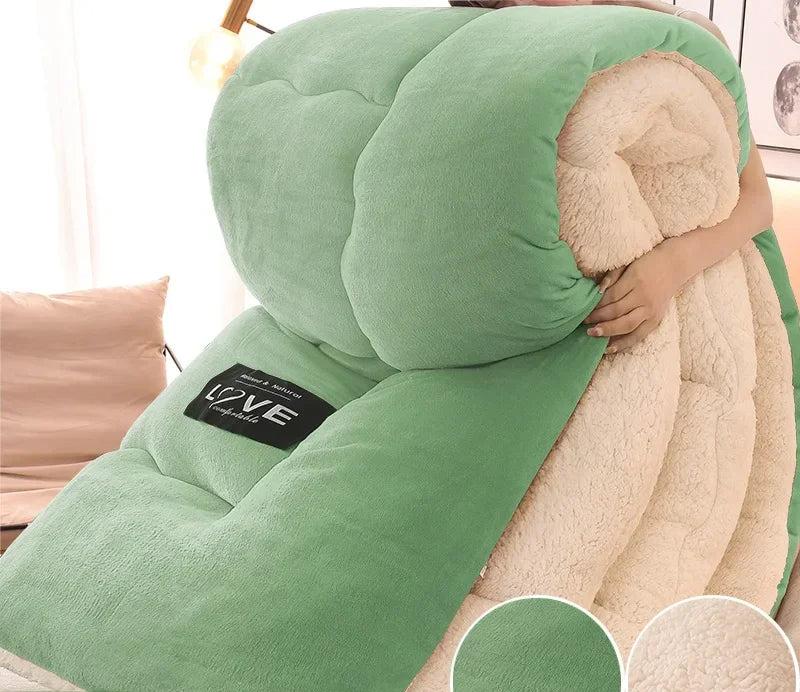 Maliben | Luxury Winter Duvet With Double Flannel Fleece - Frostguard