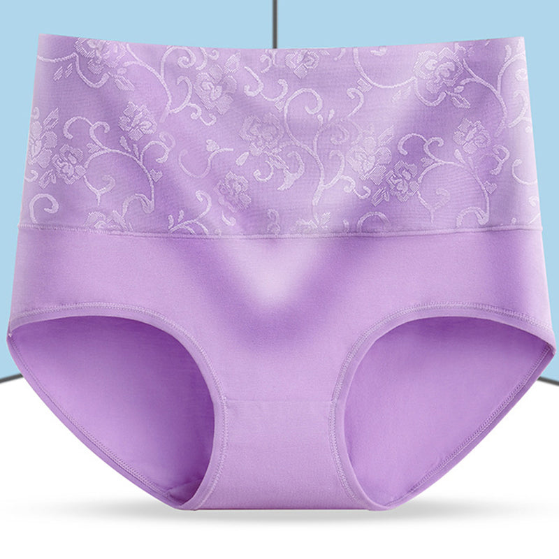 Maliben | Women's High Waist Cotton Underwear