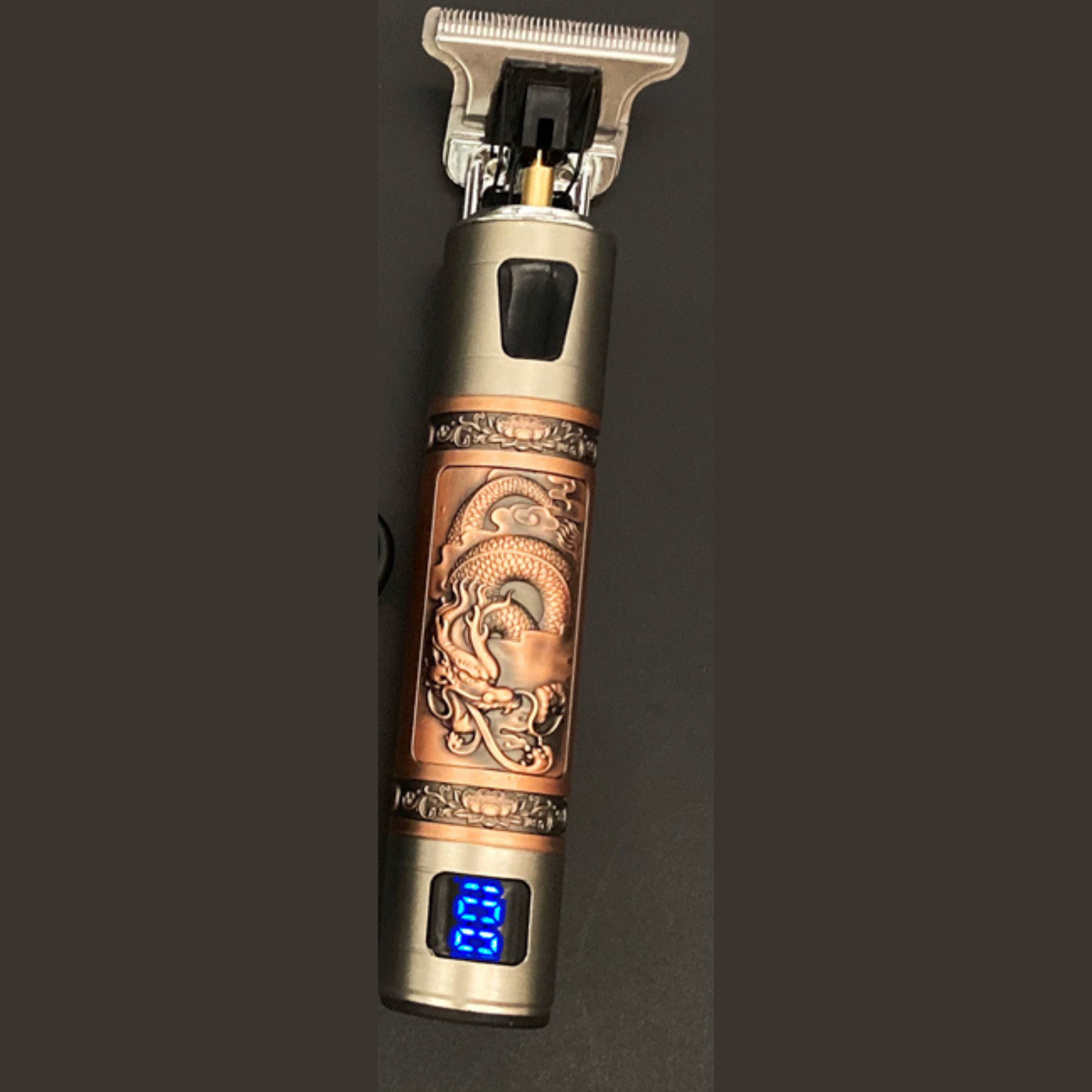 Maliben | Skull Vintage Trimmer – Rechargeable Hair & Beard Groomer