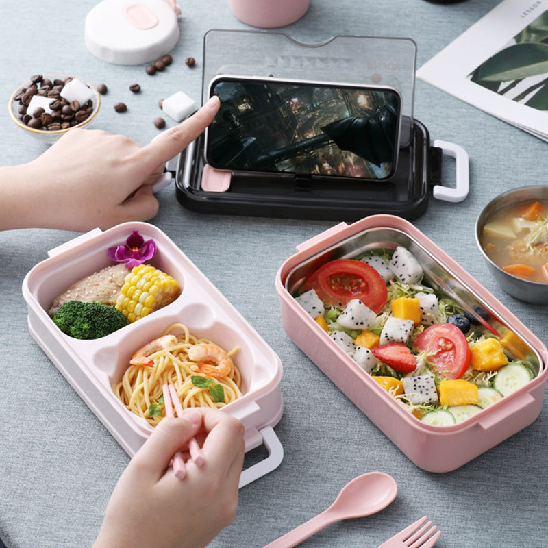 Maliben | Portable Three Stackable Lunchbox