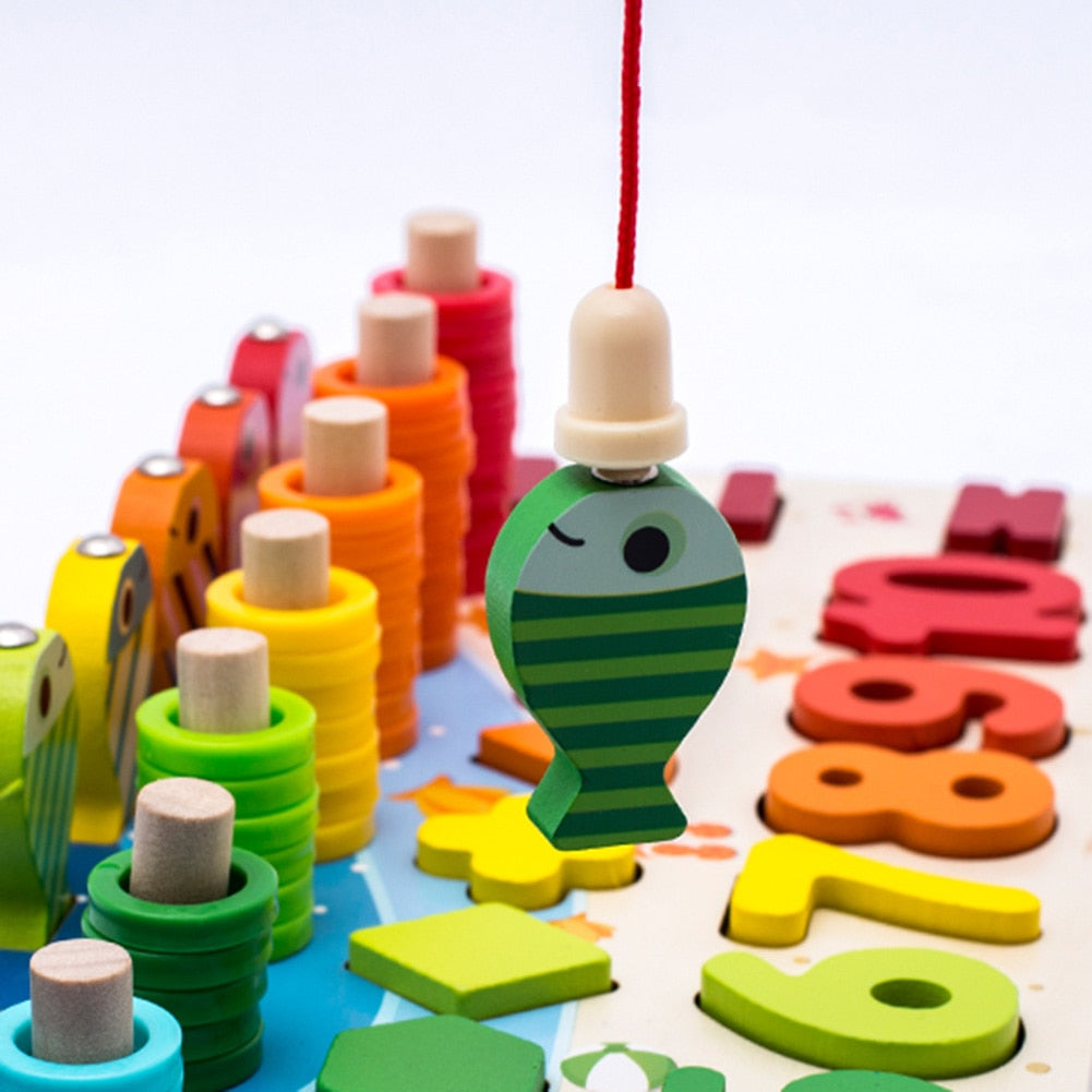 Maliben | Montessori Toddler Playboard - Wooden Playsafari