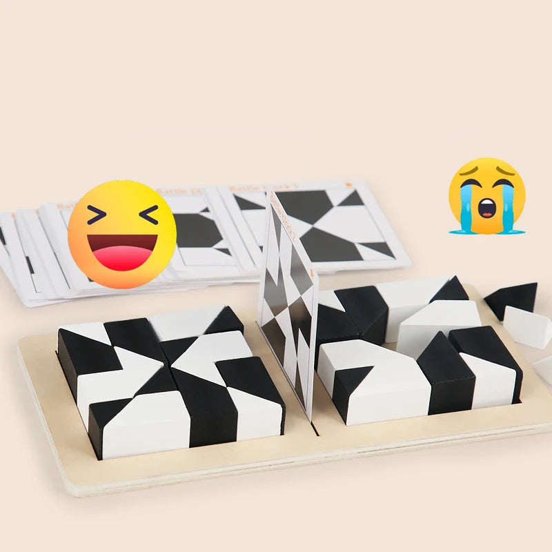 Maliben | Wooden Tangram Puzzle Blocks Game