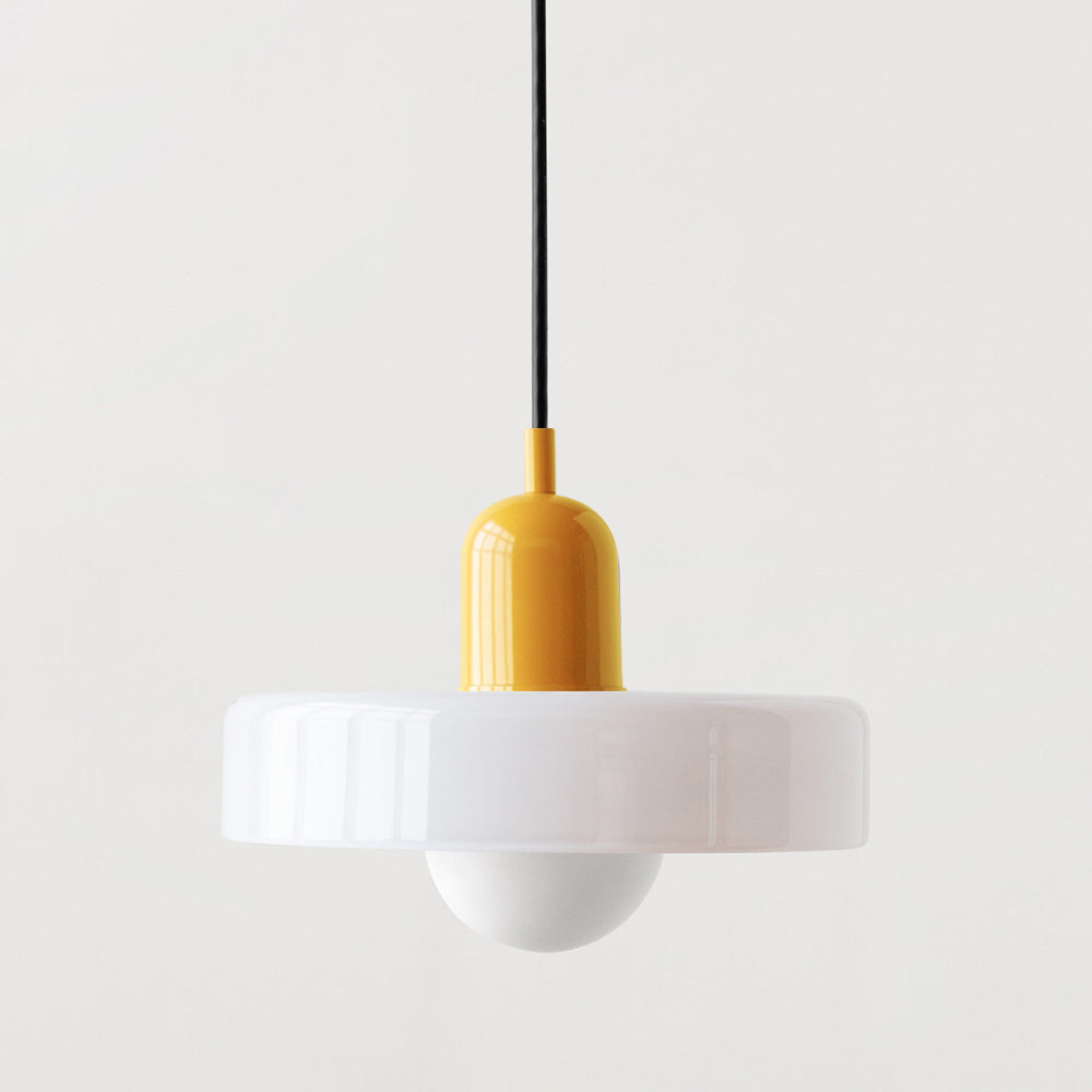 Maliben | Colored Glass Pendant Lamp - Baulume