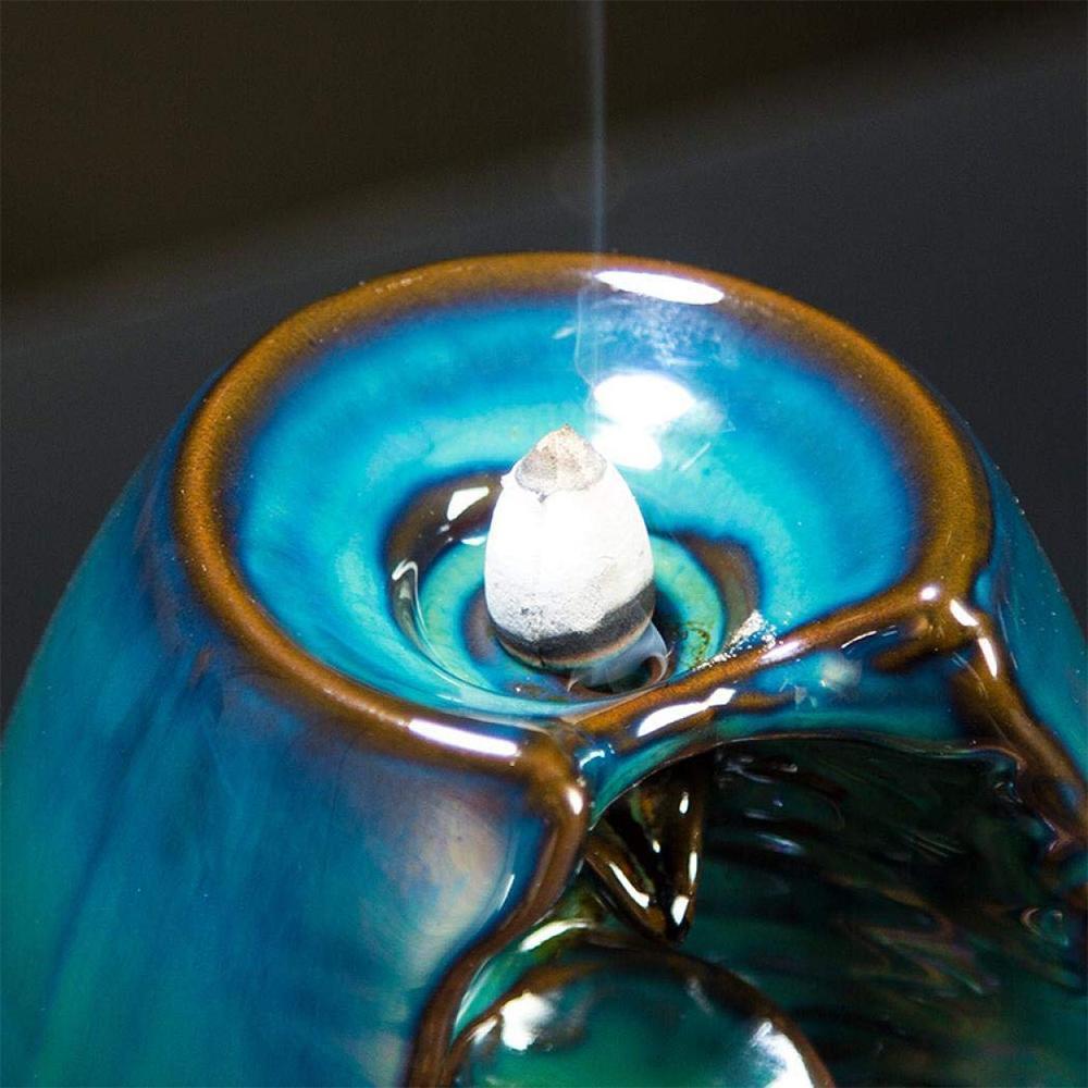 Maliben | Zenflow - Handcrafted Incense Holder With Fascinating Waterfall Incense Effect