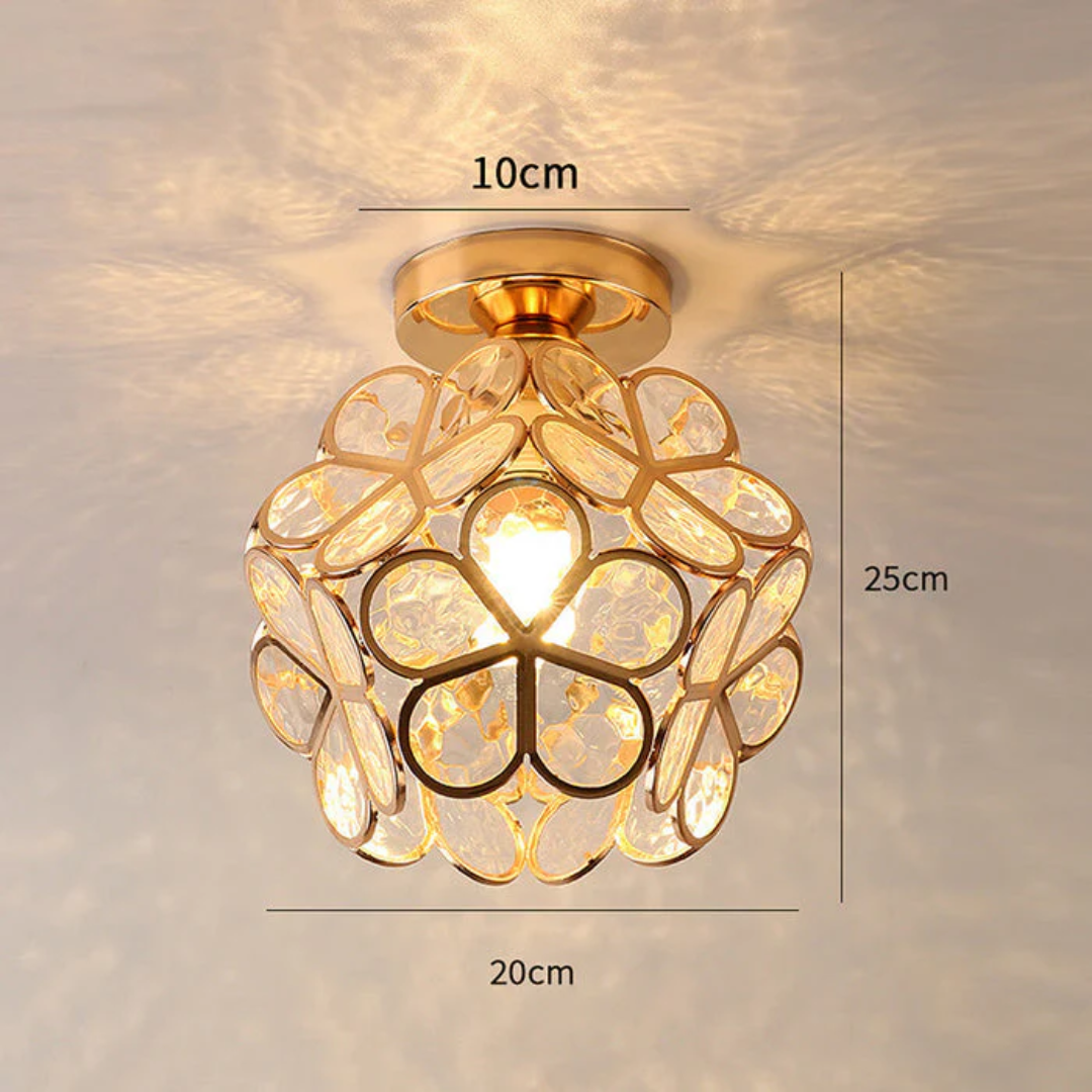 Maliben | Luxury Glass Flower Ceiling Lamp