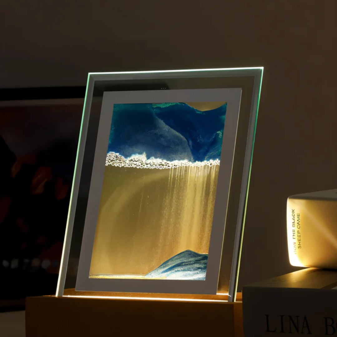 Maliben | Moving Quicksand Led Table Lamp