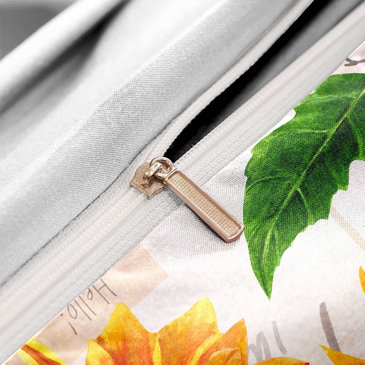 Maliben | Soft Sunflower Duvet Cover – Natural Bedroom Renewal