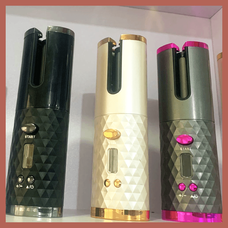 Maliben | Cordless automatic rotating curling iron