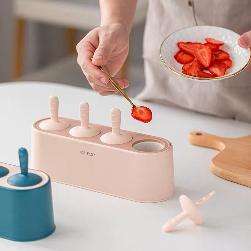 Maliben | Silicone Popsicle Ice Cream Mold Set