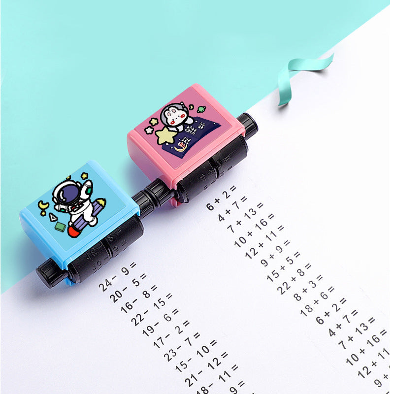 Maliben | Mathmaster Roller | Enrich Learning Experiences - Mathematics Practice Stamp