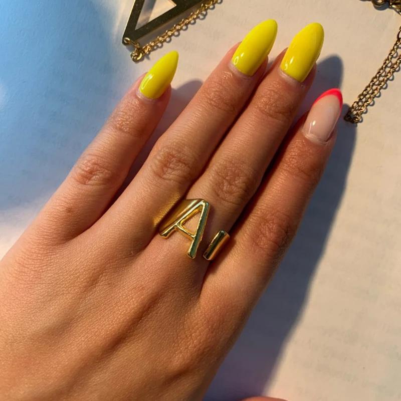 Maliben | Initial A-Z Letter Ring