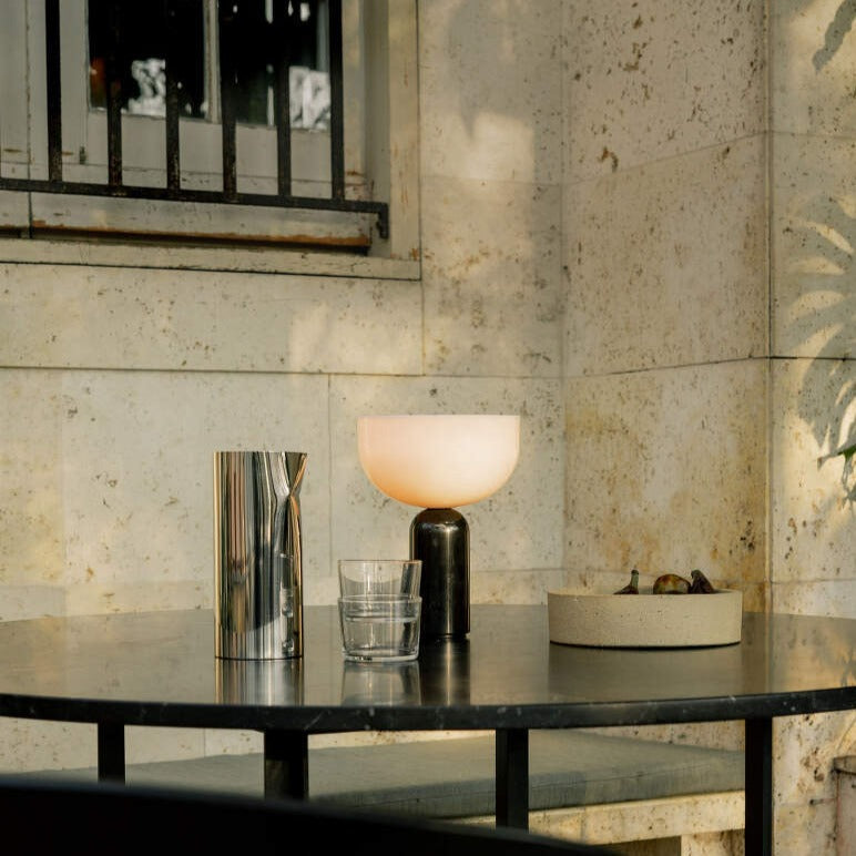 Maliben | Marbleluxe Lamp - Luxurious Marble Table Lamp With Golden Accents