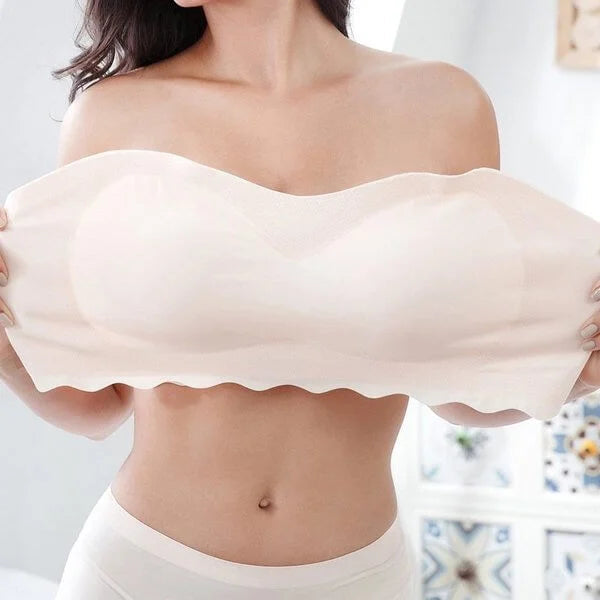 Maliben | Women Sexy Strapless Bra Invisible Push-Up Bras